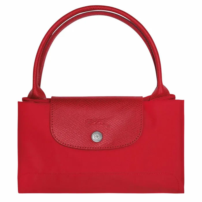 Women Le Pliage Green M Handbag Tomato Longchamp Handbags