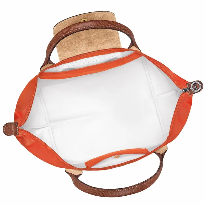 Women Le Pliage Original M Handbag Orange Longchamp Handbags