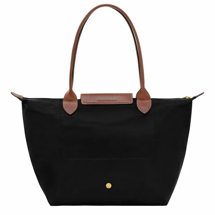 Women Le Pliage Original M Tote Bag Black Longchamp Shoulder Bags