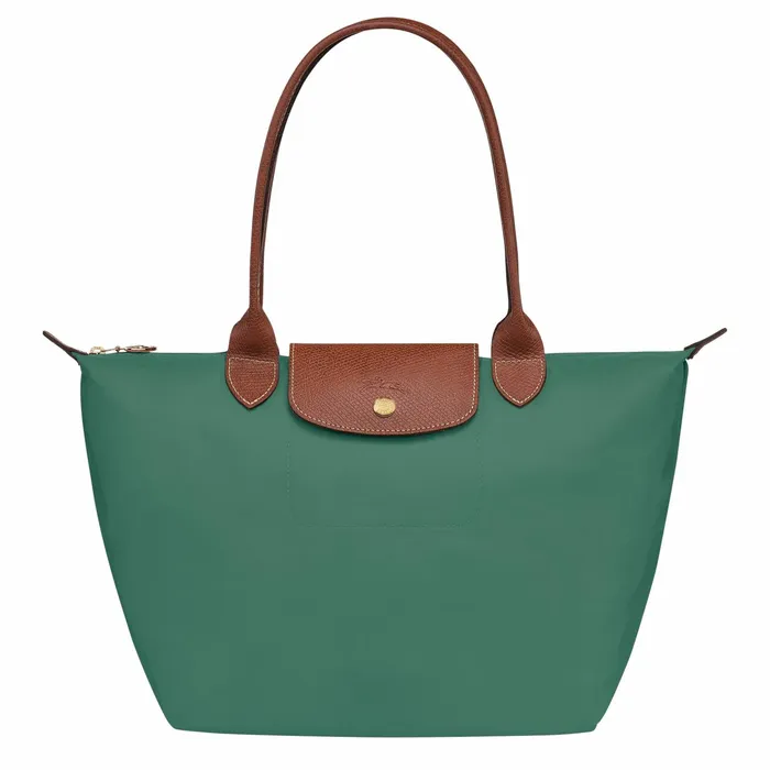 Women Le Pliage Original M Tote Bag Sage Longchamp Shoulder Bags