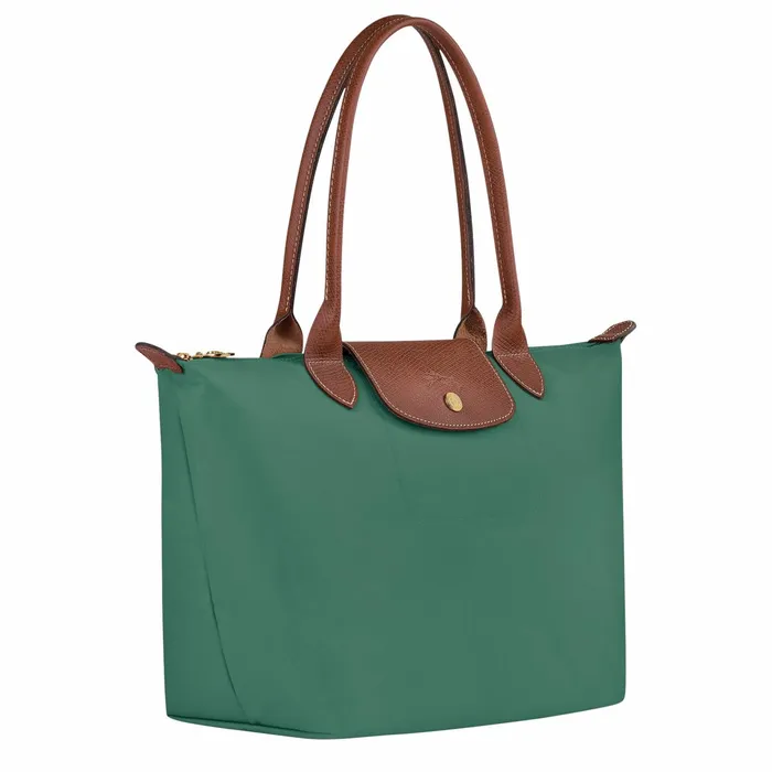 Women Le Pliage Original M Tote Bag Sage Longchamp Shoulder Bags