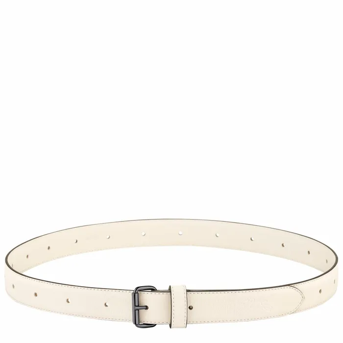 Women Le Pliage Xtra Ladie039s Belt Ecru Longchamp Belts