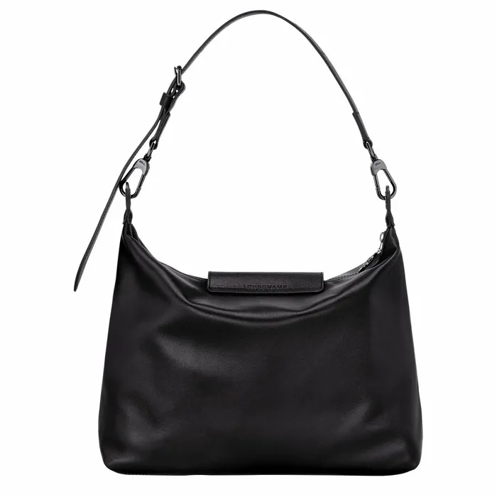 Women Le Pliage Xtra M Hobo Bag Black Longchamp Shoulder Bags