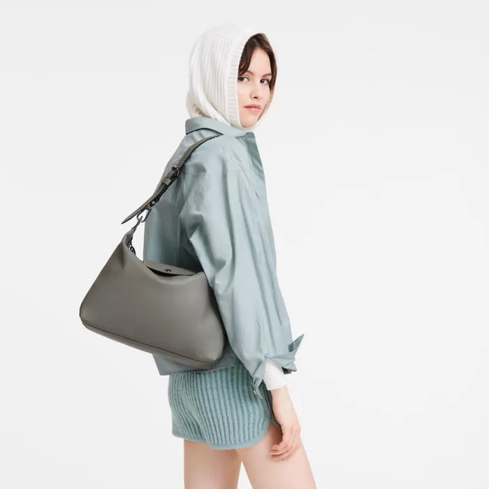 Women Le Pliage Xtra M Hobo Bag Turtledove Longchamp Shoulder Bags