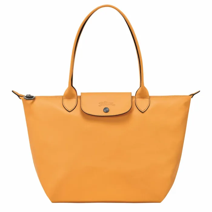 Women Le Pliage Xtra M Tote Bag Apricot Longchamp Shoulder Bags