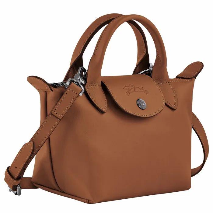 Women Le Pliage Xtra XS Handbag Cognac Longchamp Handbags