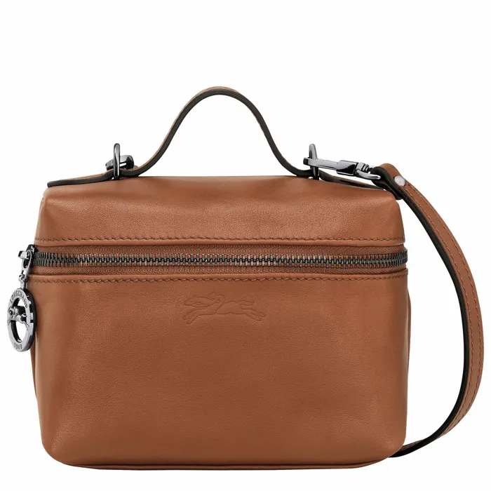 Women Le Pliage Xtra XS Vanity Cognac Longchamp Crossbody Bags
