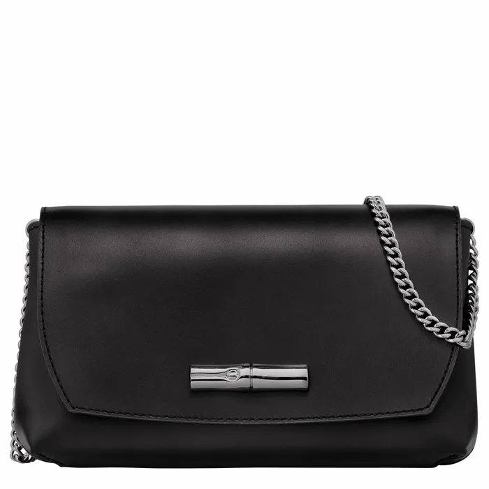Women Le Roseau Clutch Black Longchamp Clutches