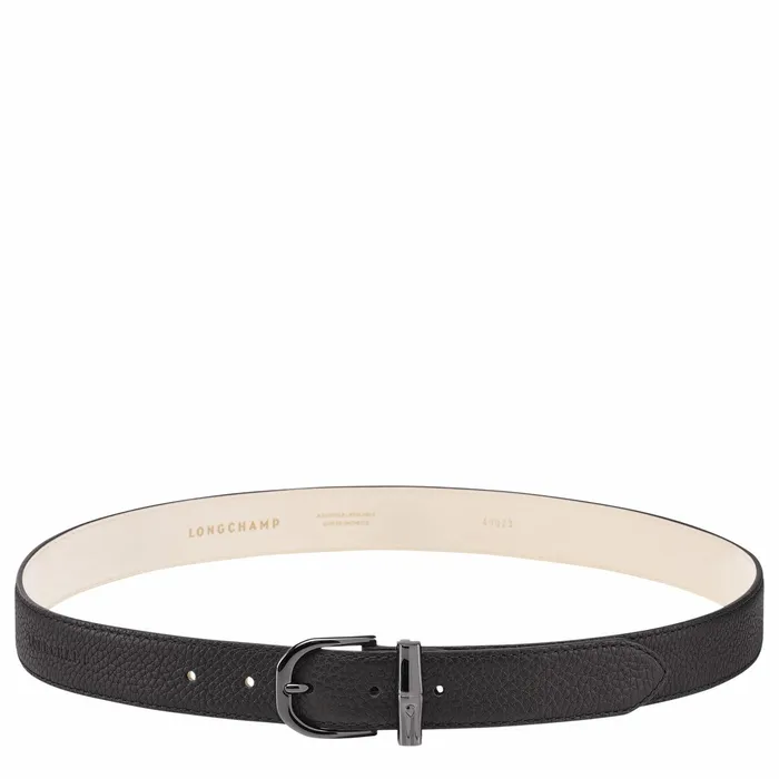 Women Le Roseau Essential Ladies039 Belt Black Longchamp Belts