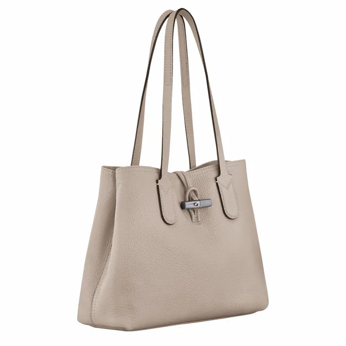Women Le Roseau Essential M Tote Bag Clay Longchamp Shoulder Bags