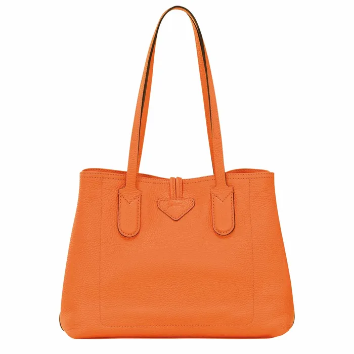 Women Le Roseau Essential M Tote Bag Orange Longchamp Shoulder Bags