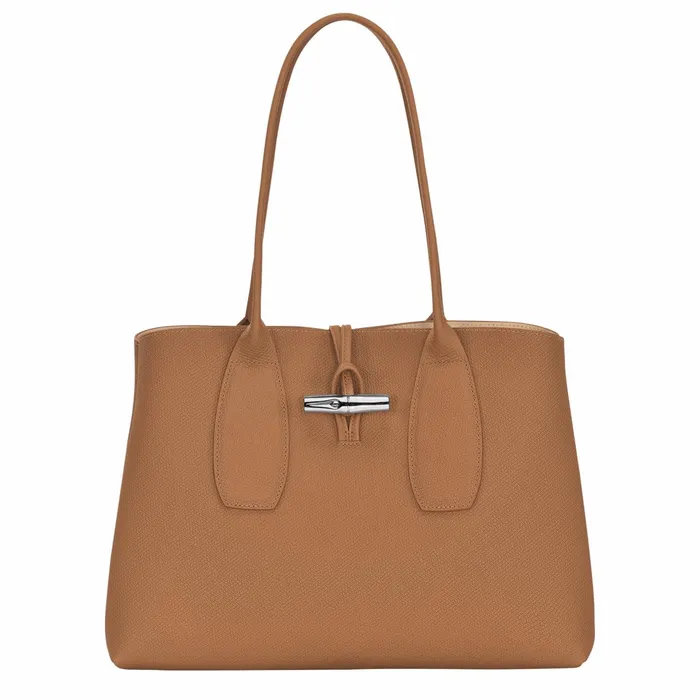 Women Le Roseau L Tote Bag Natural Longchamp Shoulder Bags