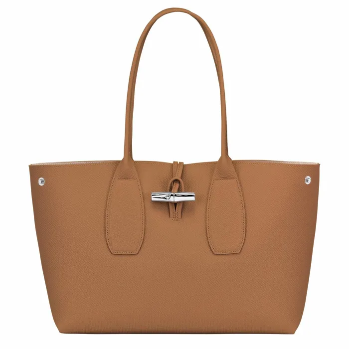 Women Le Roseau L Tote Bag Natural Longchamp Shoulder Bags