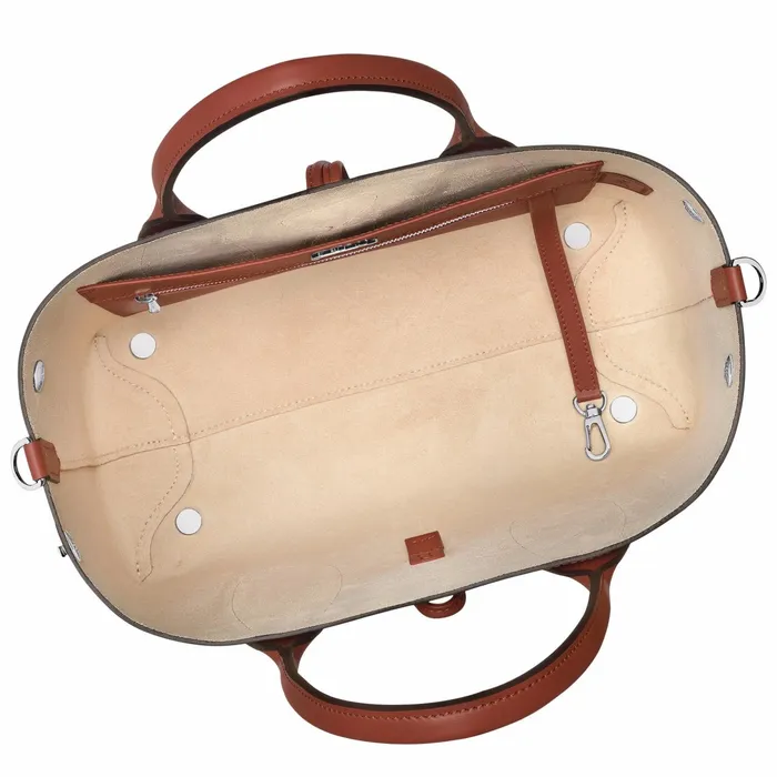 Women Le Roseau M Handbag Mahogany Longchamp Handbags