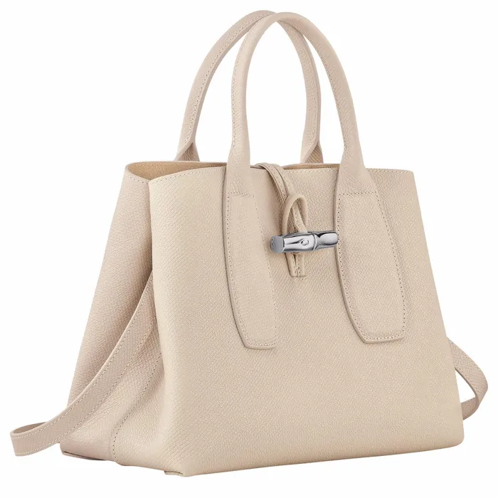 Women Le Roseau M Handbag Paper Longchamp Handbags