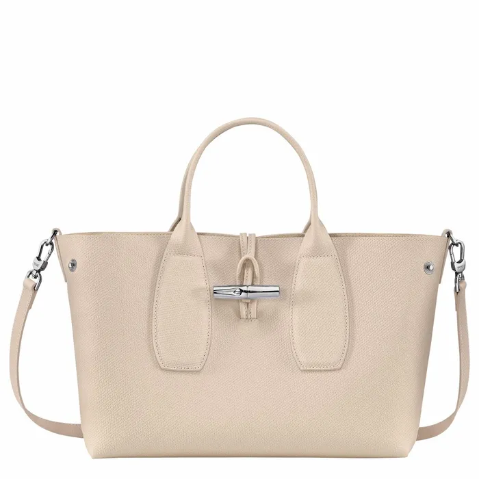 Women Le Roseau M Handbag Paper Longchamp Handbags