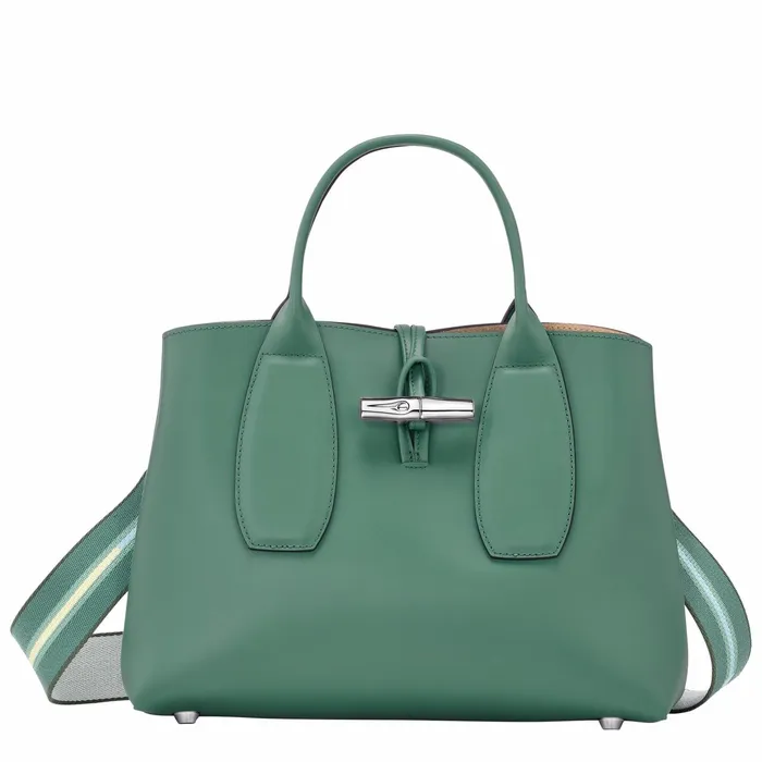 Women Le Roseau M Handbag Sage Longchamp Handbags