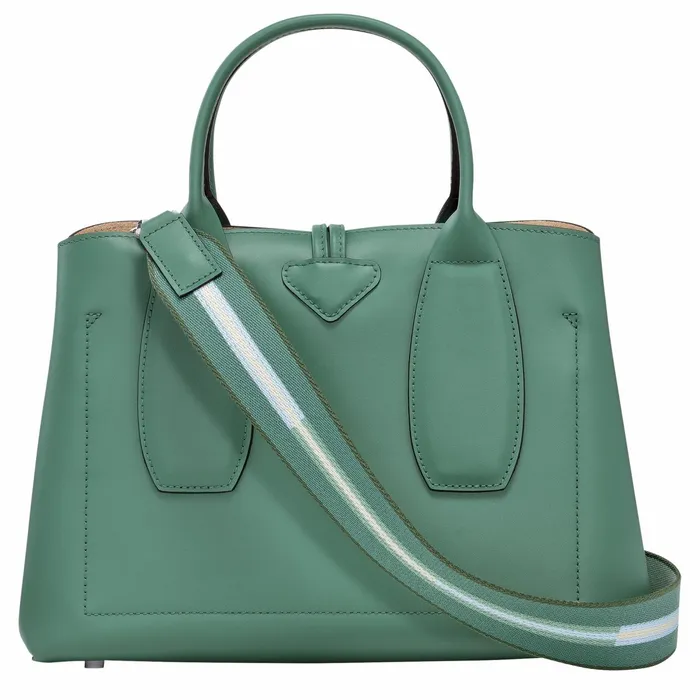 Women Le Roseau M Handbag Sage Longchamp Handbags