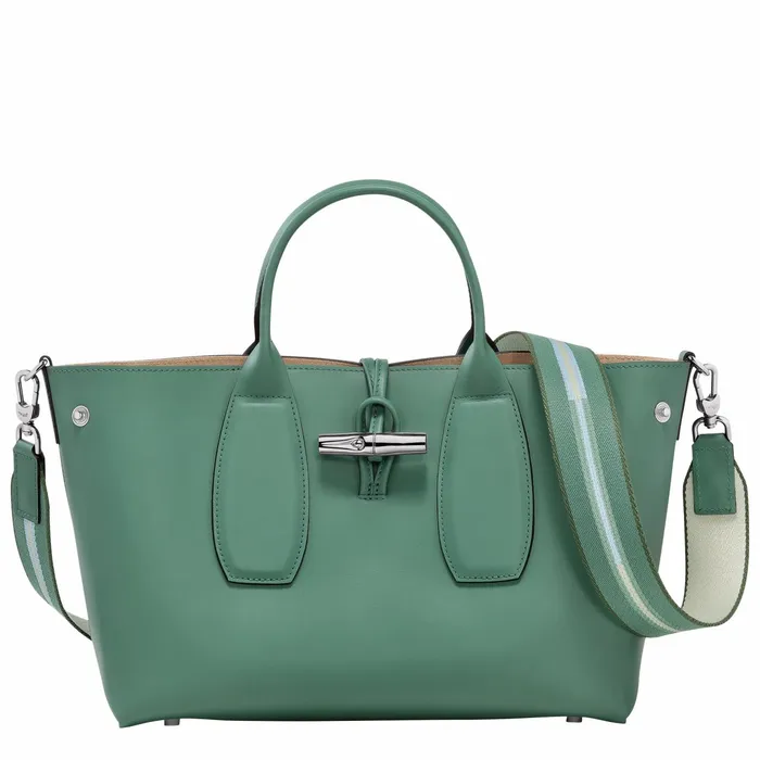 Women Le Roseau M Handbag Sage Longchamp Handbags