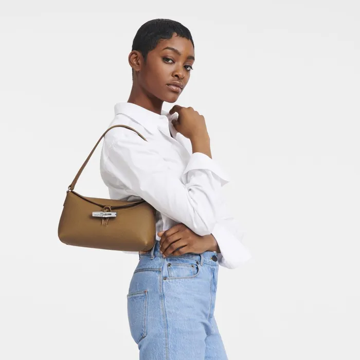 Women Le Roseau S Hobo Bag Natural Longchamp Shoulder Bags