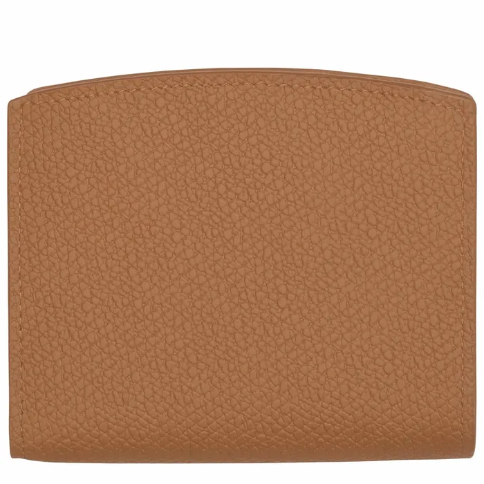 Women Le Roseau Wallet Natural Longchamp Leather Wallets