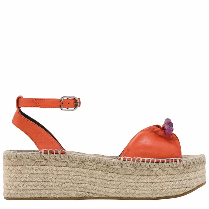 Women Le Roseau Wedge Espadrilles Sienna Longchamp Sandals