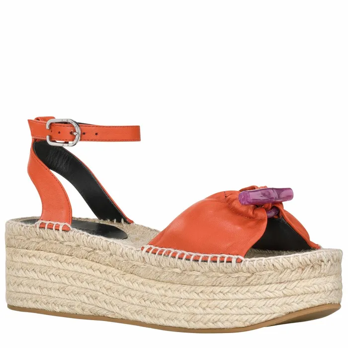 Women Le Roseau Wedge Espadrilles Sienna Longchamp Sandals