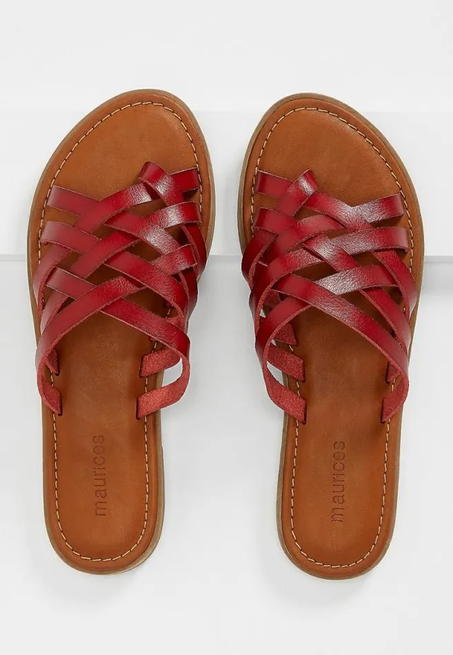 Women Lexie Strappy Flat Sandal Maurices Sandals