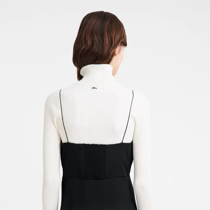 Women Long Dress Black Longchamp Dresses and Skirts