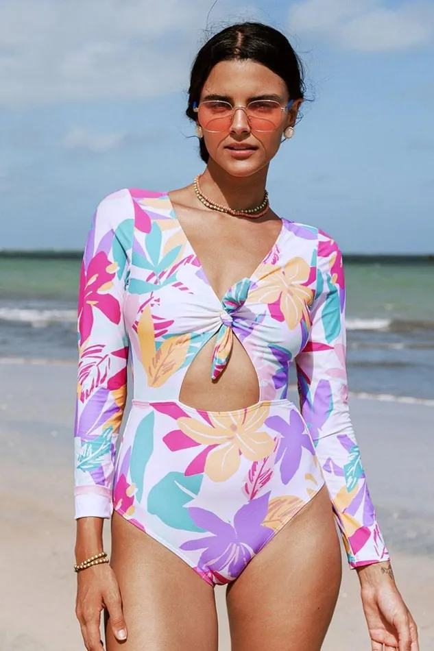 Women Long Sleeve Swimsuits Cupshe Multi Spring Bunny Tie Cutout Long Sleeve One Piece Swimsuit Multicolor Women Long Sleeve Swimsuits Cupshe Multi Spring Bunny Tie Cutout Long Sleeve One Piece Swimsuit Multicolor