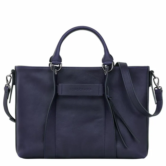 Women Longchamp 3D L Handbag Bilberry Longchamp Handbags