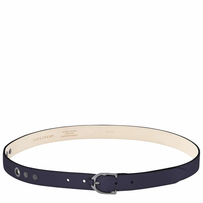 Women Longchamp 3D Ladies039 Belt Bilberry Longchamp Belts
