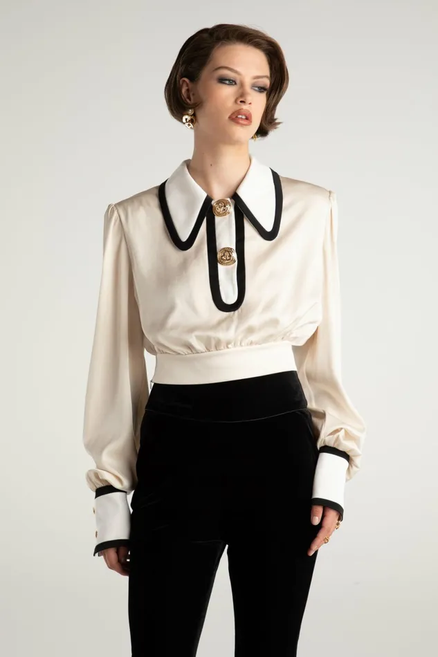 Women Lori Satin Top Nana Jacqueline Tops