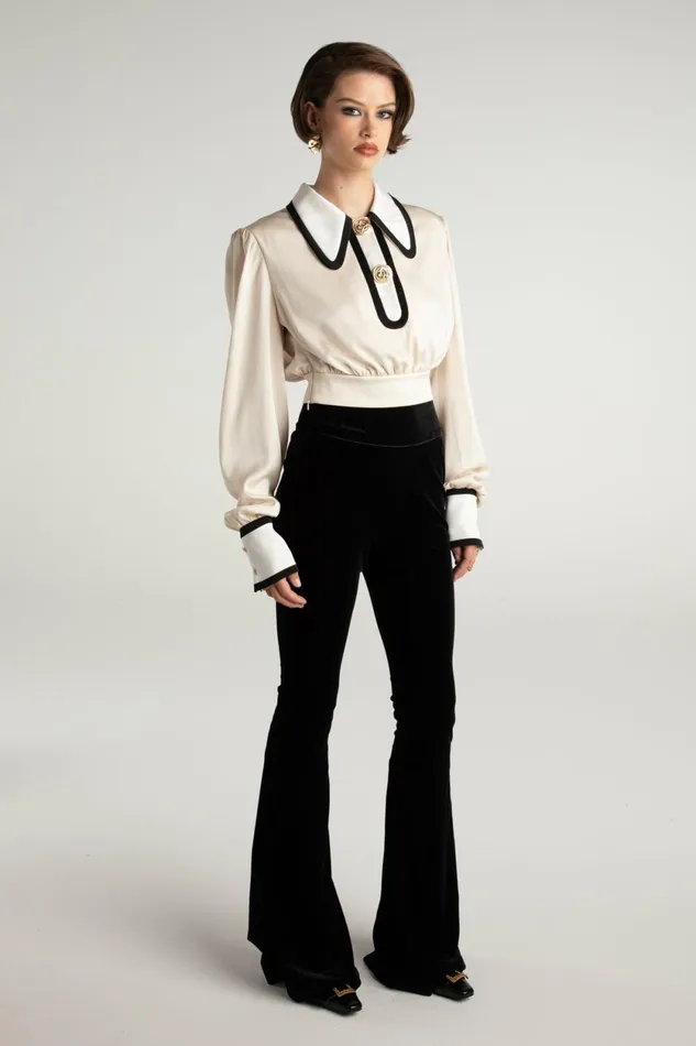 Women Lori Satin Top Nana Jacqueline Tops