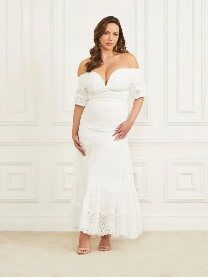 Women Lou Lou Maxi Skirt Pale Pearl Marciano Bottoms Women Lou Lou Maxi Skirt Pale Pearl Marciano Bottoms