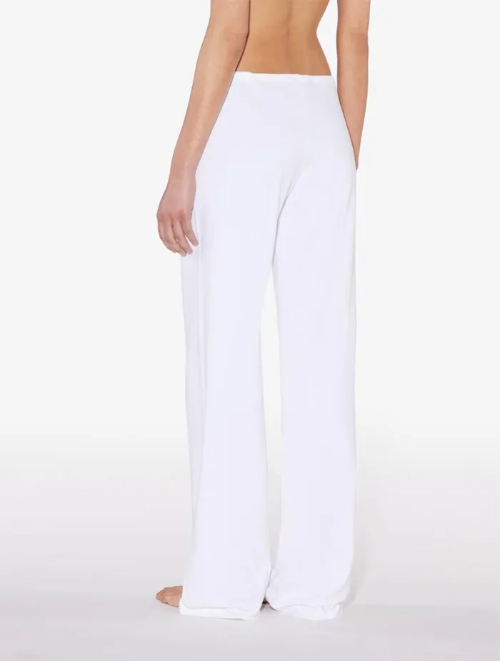 Women Loungewear La Perla White Cotton Trousers