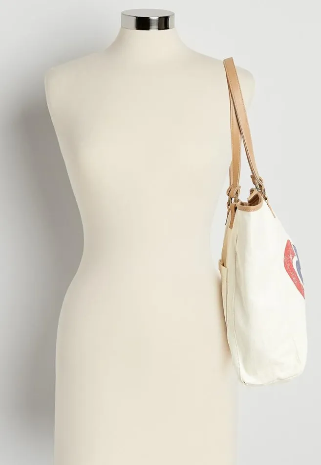 Women Love Heart Tote Bag Maurices Bags