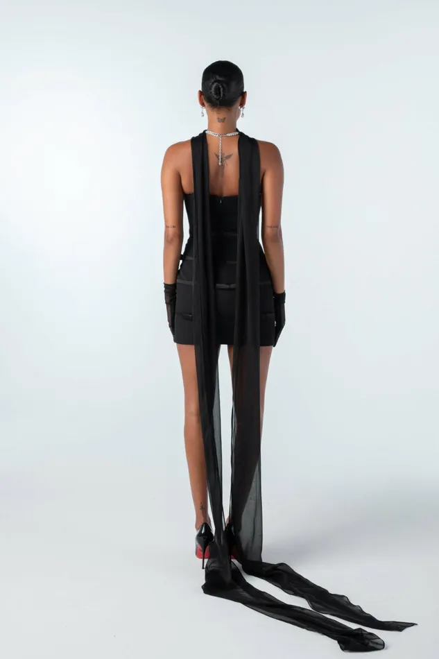 Women Lucie Bow Dress Nana Jacqueline Mini