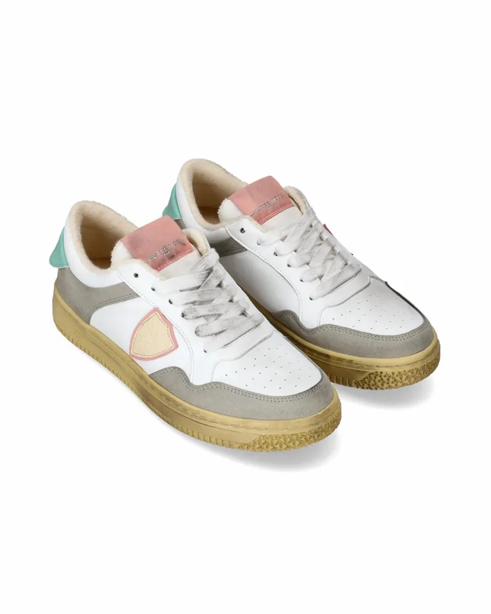Women Lyon Sneakers Rose Shoes Paris Philippe Model Paris Street