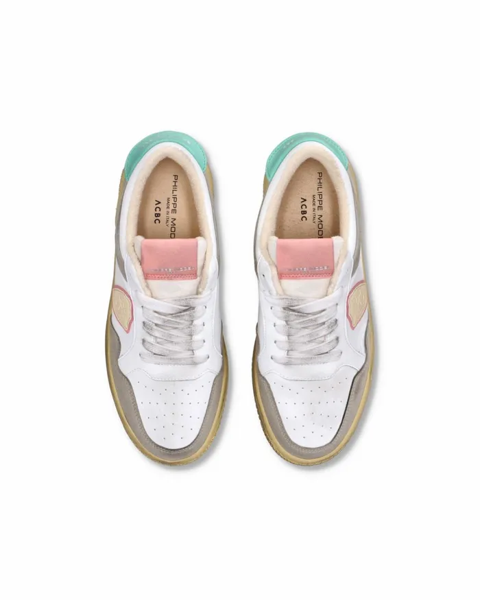 Women Lyon Sneakers Rose Shoes Paris Philippe Model Paris Street