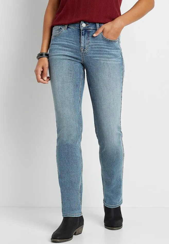 Women M Jeans By Maurices Classic Straight Mid Rise Jean Maurices Jeans