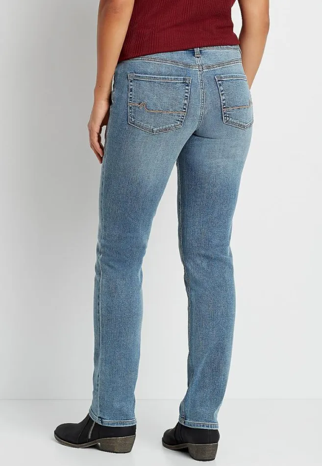 Women M Jeans By Maurices Classic Straight Mid Rise Jean Maurices Jeans
