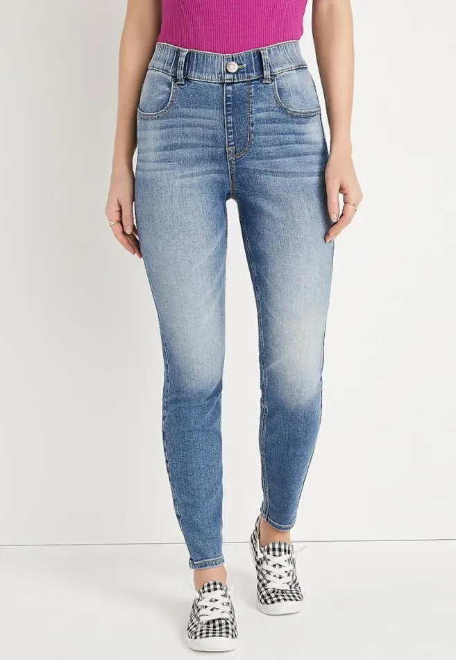 Women M Jeans By Maurices Cool Comfort Pull On Super High Rise Jegging Maurices Jeans
