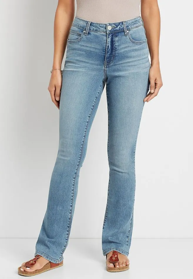 Women M Jeans By Maurices Everflex Baby Bootcut Curvy High Rise Jean Maurices Jeans Women M Jeans By Maurices Everflex Baby Bootcut Curvy High Rise Jean Maurices Jeans