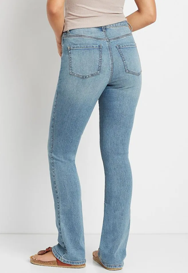 Women M Jeans By Maurices Everflex Baby Bootcut Curvy High Rise Jean Maurices Jeans