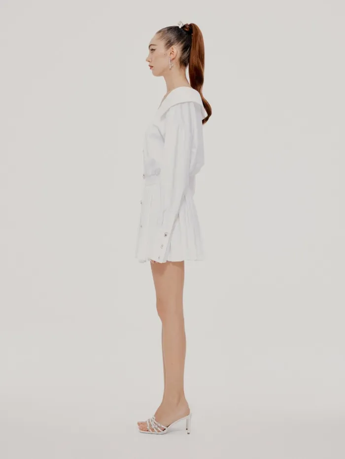 Women Mabilia White Shirt Dress Nana Jacqueline White