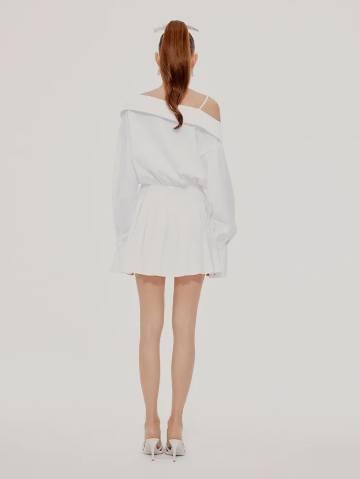 Women Mabilia White Shirt Dress Nana Jacqueline White