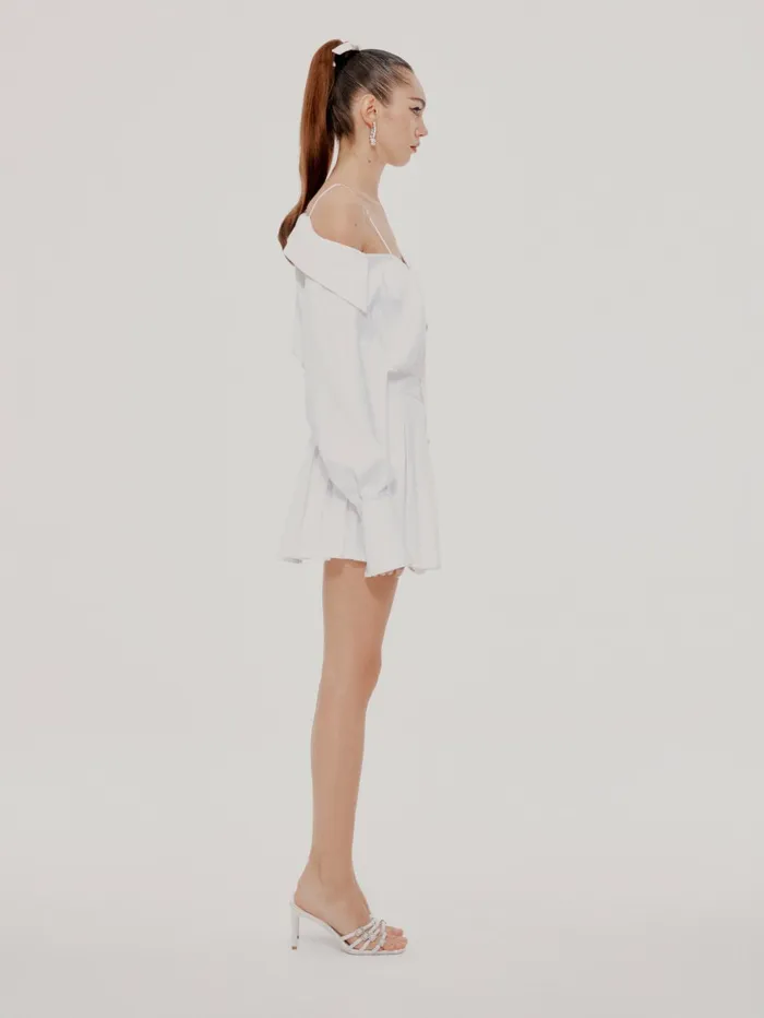 Women Mabilia White Shirt Dress Nana Jacqueline White