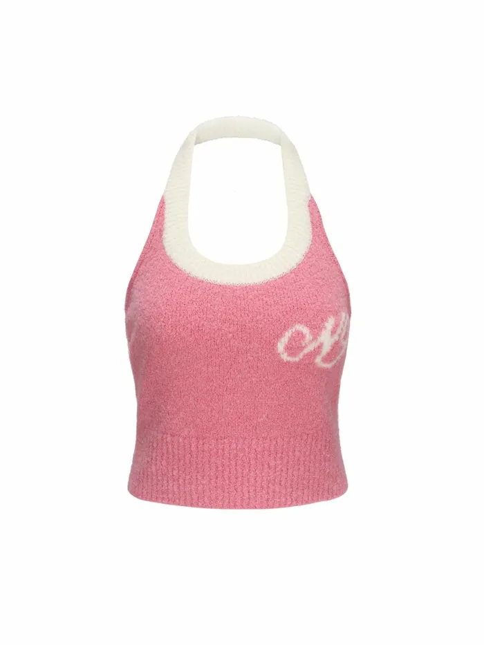 Women Macie Knit Halter Top Nana Jacqueline Tops