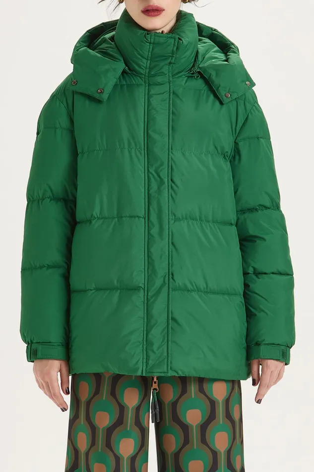 Women Malparmi Coats Eco Padded Nylon Jacket Greennatural